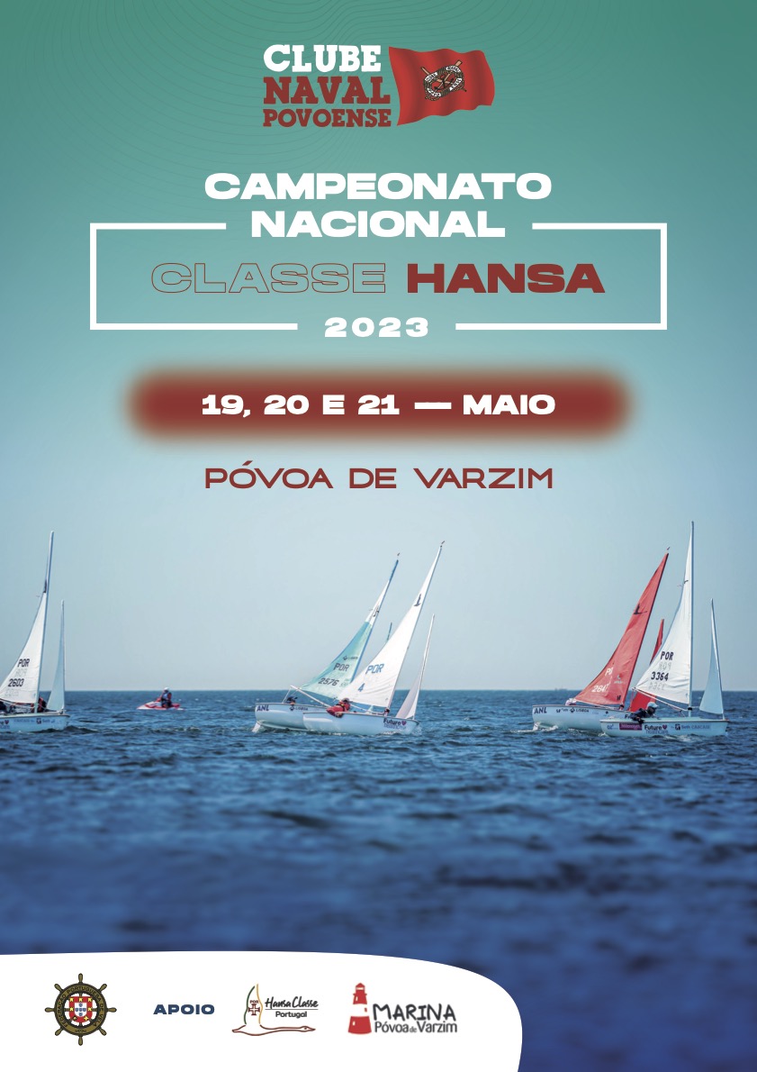 Cartaz - Campeonato Nacional Classe Hansa 2023